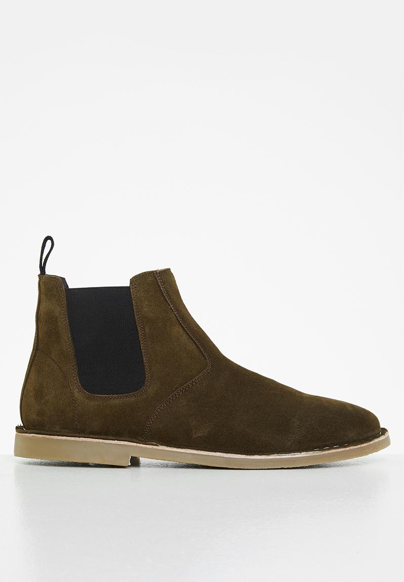 Judd leather chelsea boot - khaki Lark & Crosse Boots | Superbalist.com