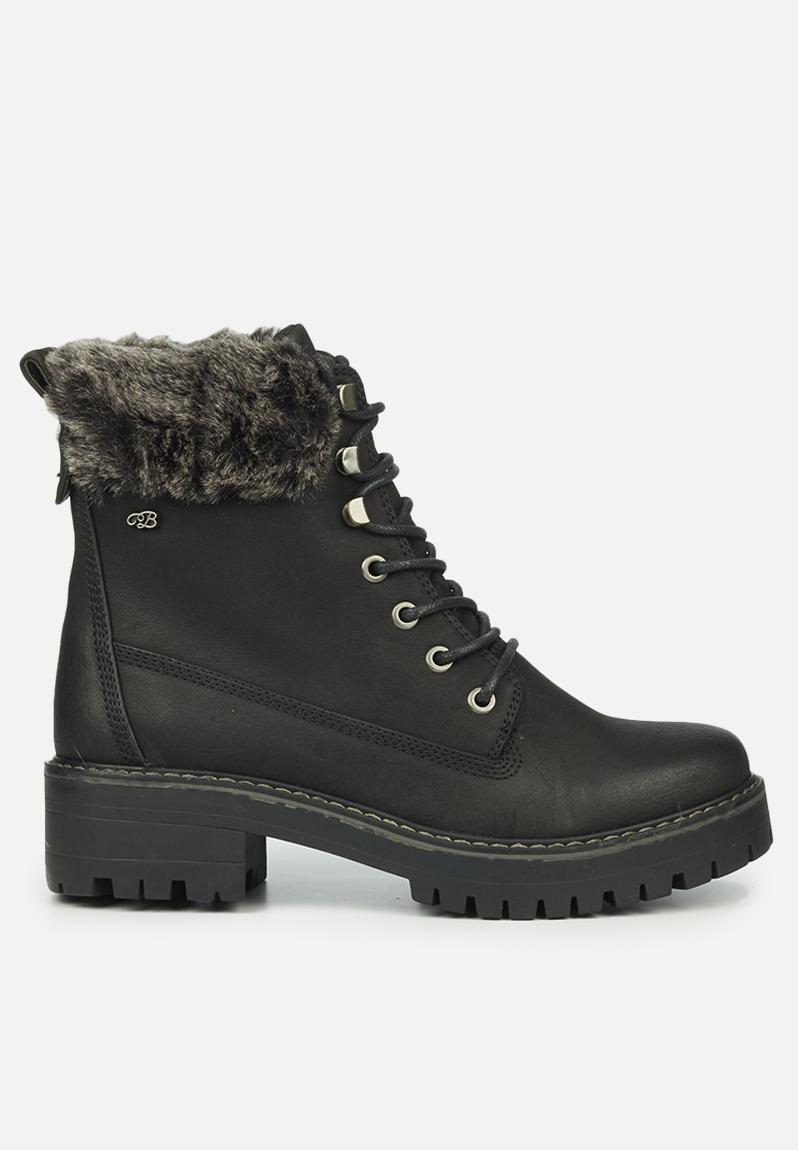 Fox6 Lace-up Ankle Boot - Black Miss Black Boots | Superbalist.com