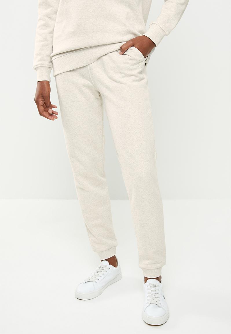 Wmn track pants - stone POLO Trousers | Superbalist.com