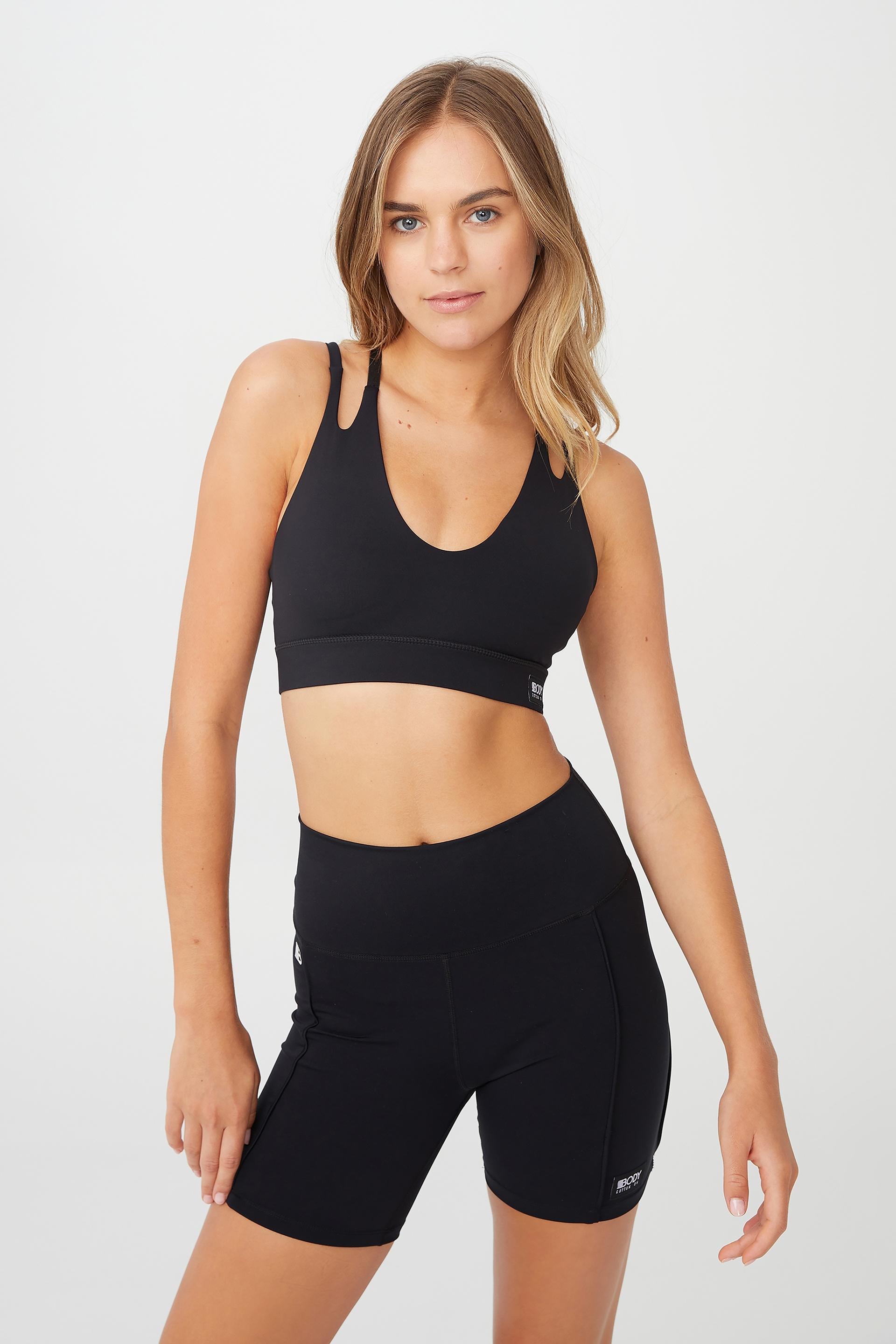 Ultimate workout crop - black Cotton On Sports Bras | Superbalist.com