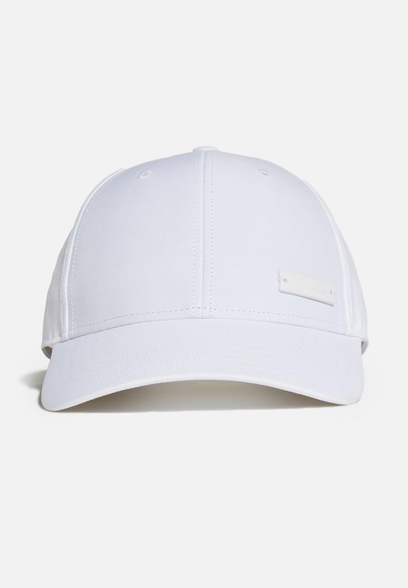 Bballcap lt met - white/white/white. adidas Performance Headwear ...