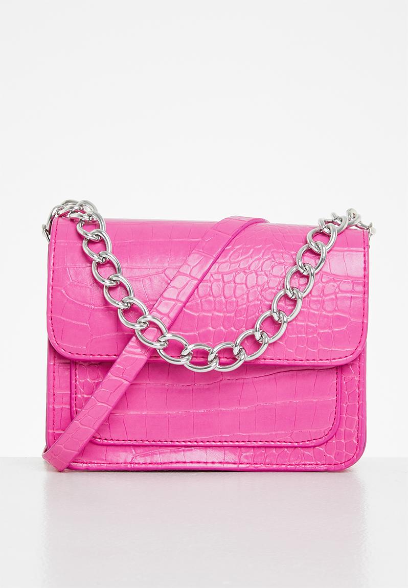 Chain strap shoulder bag - pink Trendyol Bags & Purses | Superbalist.com