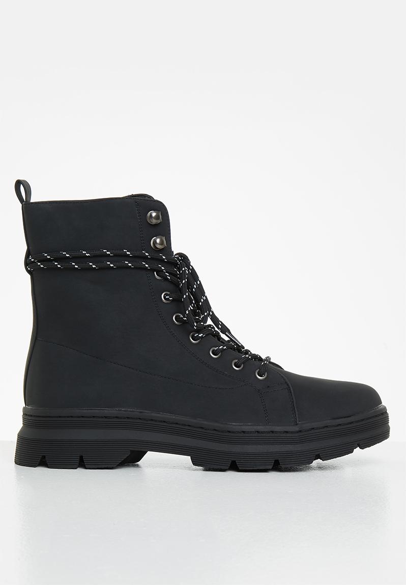 Combat boots - black Superbalist Boots | Superbalist.com
