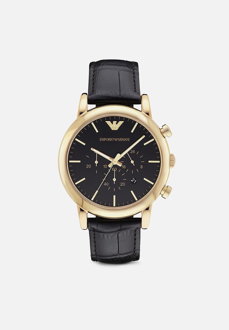 Gnts luigi dress - black Armani Watches | Superbalist.com
