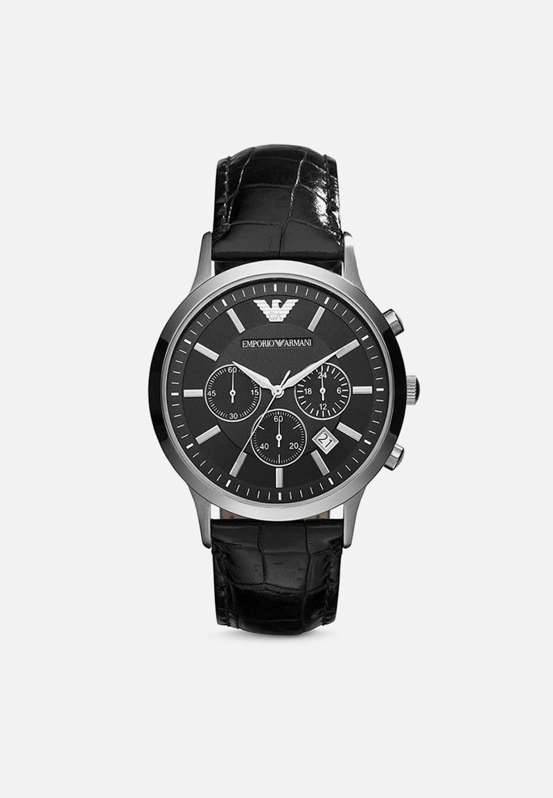 Ea classic renato - black Armani Watches | Superbalist.com