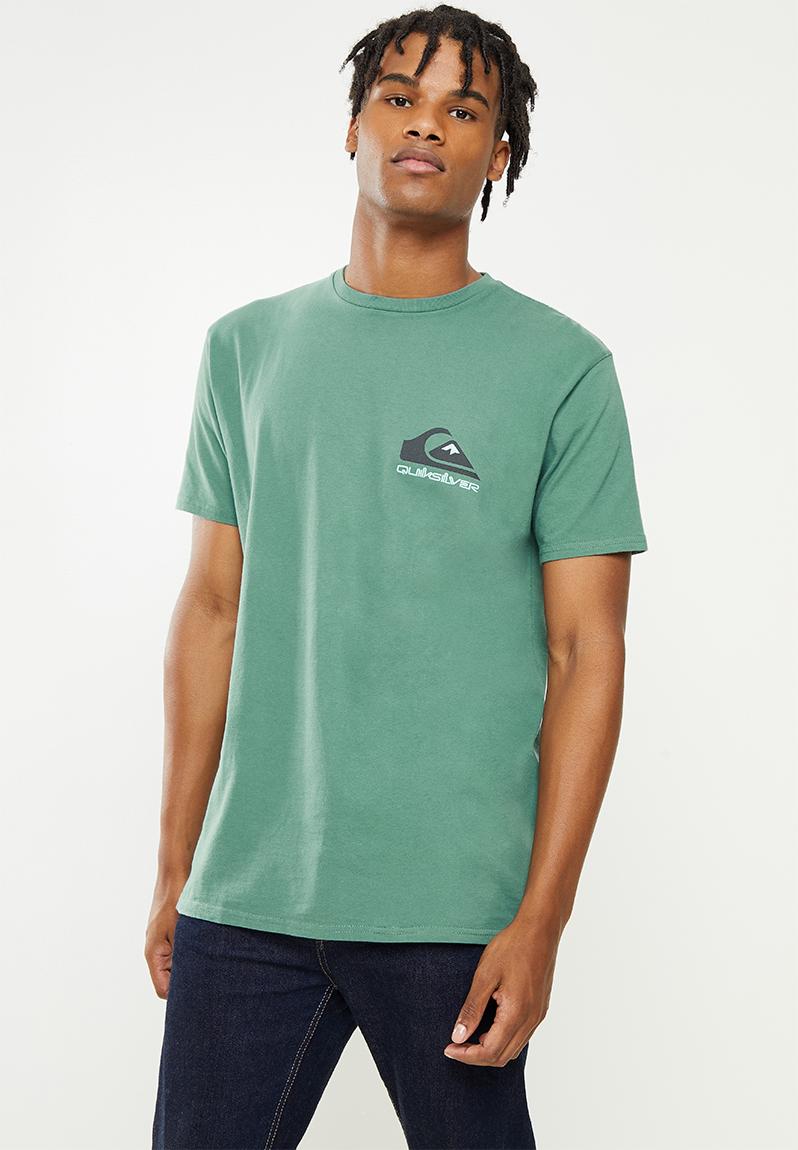 Omni logo short sleeve T-shirt - sea pine Quiksilver T-Shirts & Vests ...