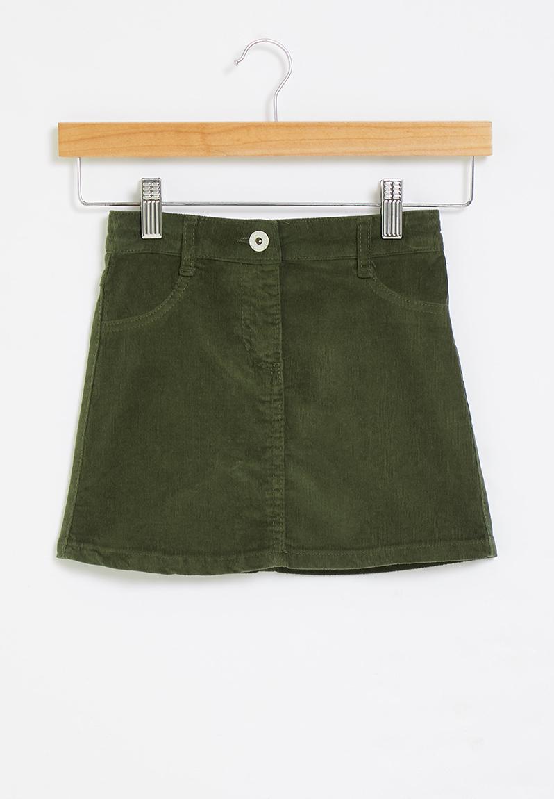 Koton Mädchen Jeansrock Mit Mini-Taschen - Baumwollrock Für 5-6 Jahre (Gelb)