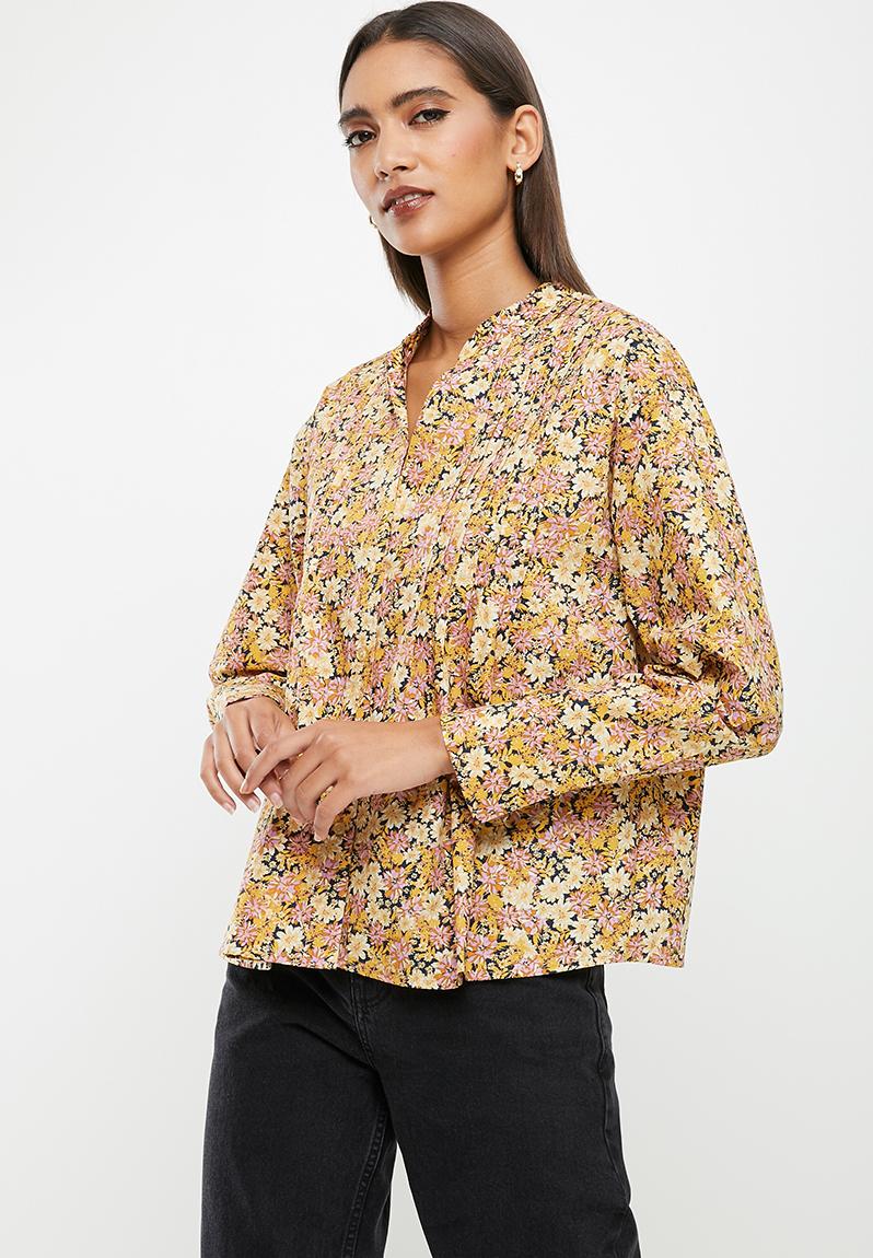 Blouse diana - yellow MANGO Blouses | Superbalist.com