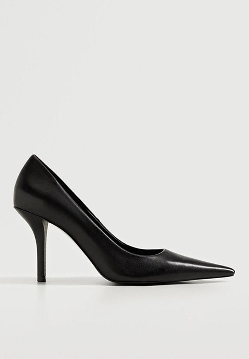 Sonia leather court heel - black MANGO Heels | Superbalist.com