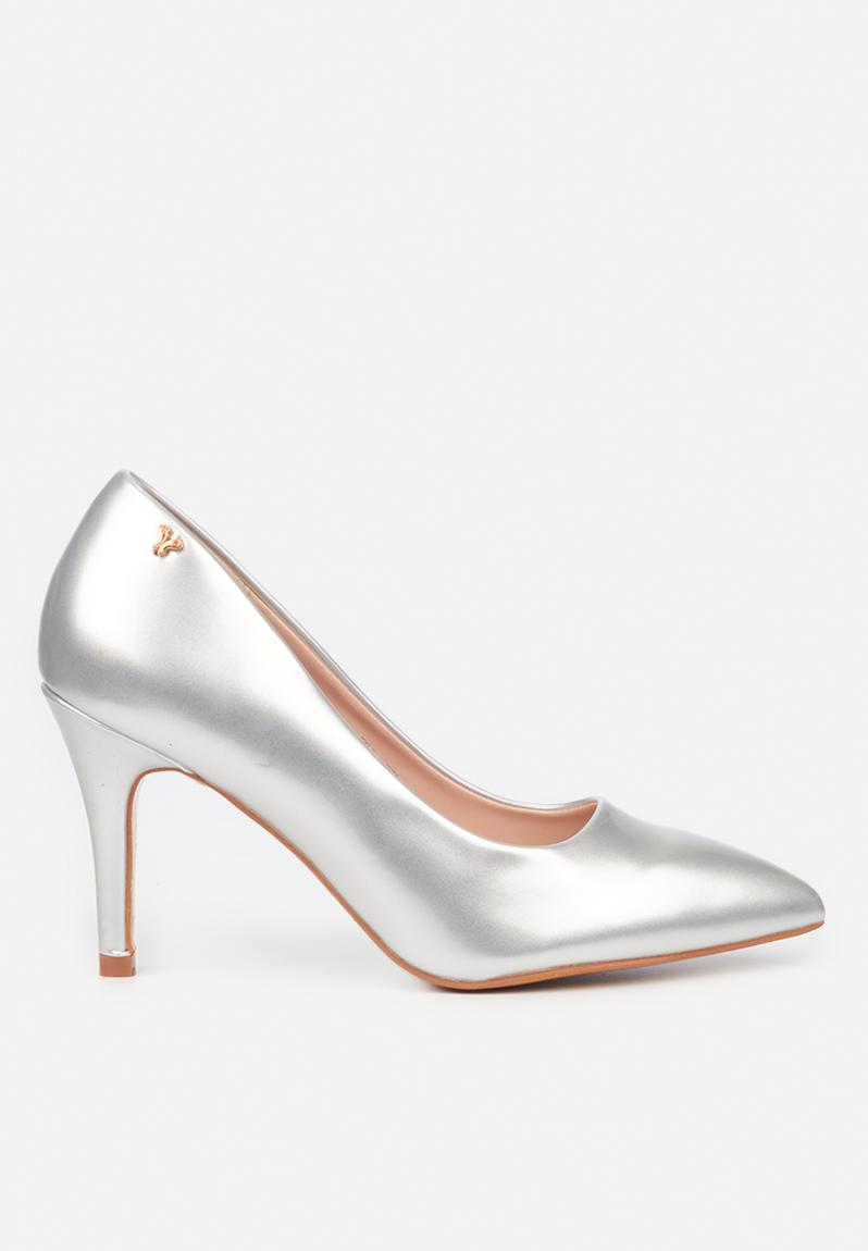 Lexi 2 court heel - silver Butterfly Feet Heels | Superbalist.com