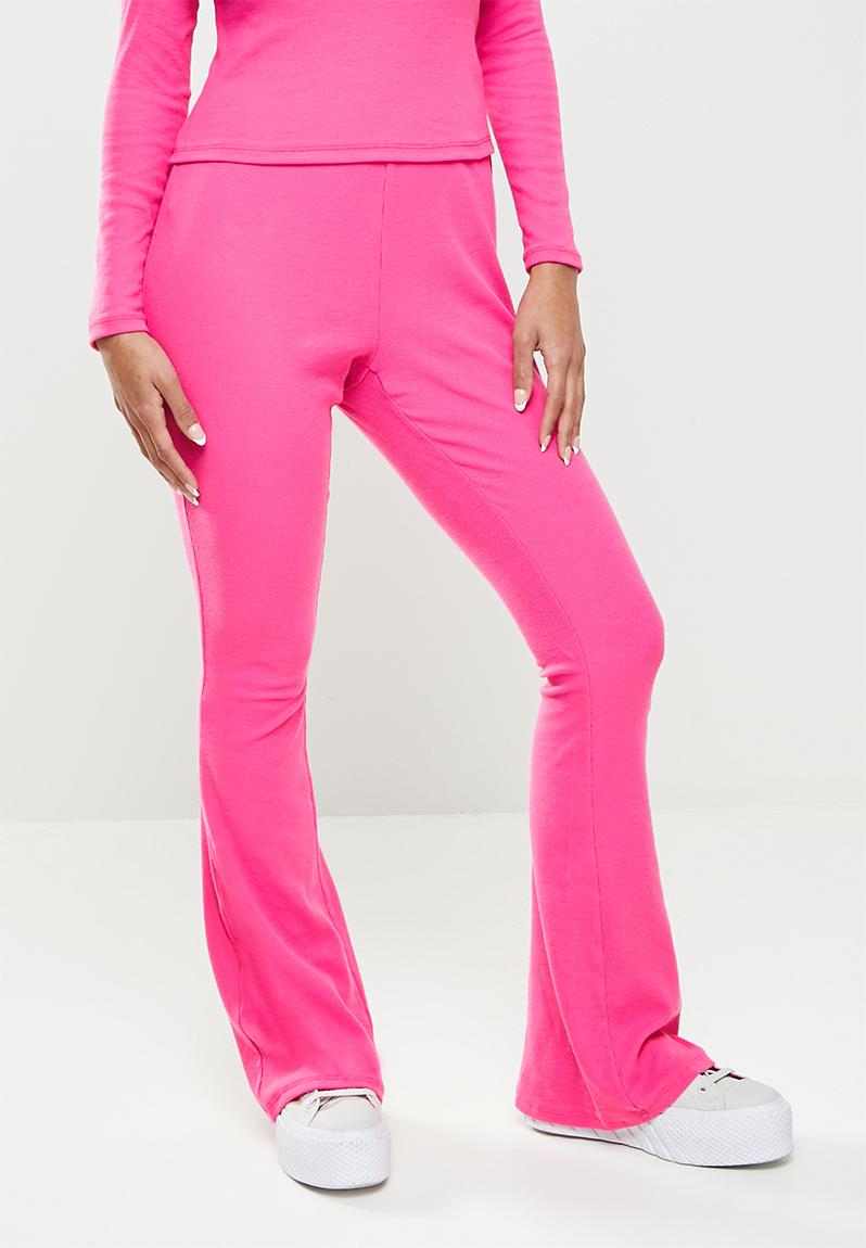 Flare pants coord- hot pink Glamorous Trousers | Superbalist.com