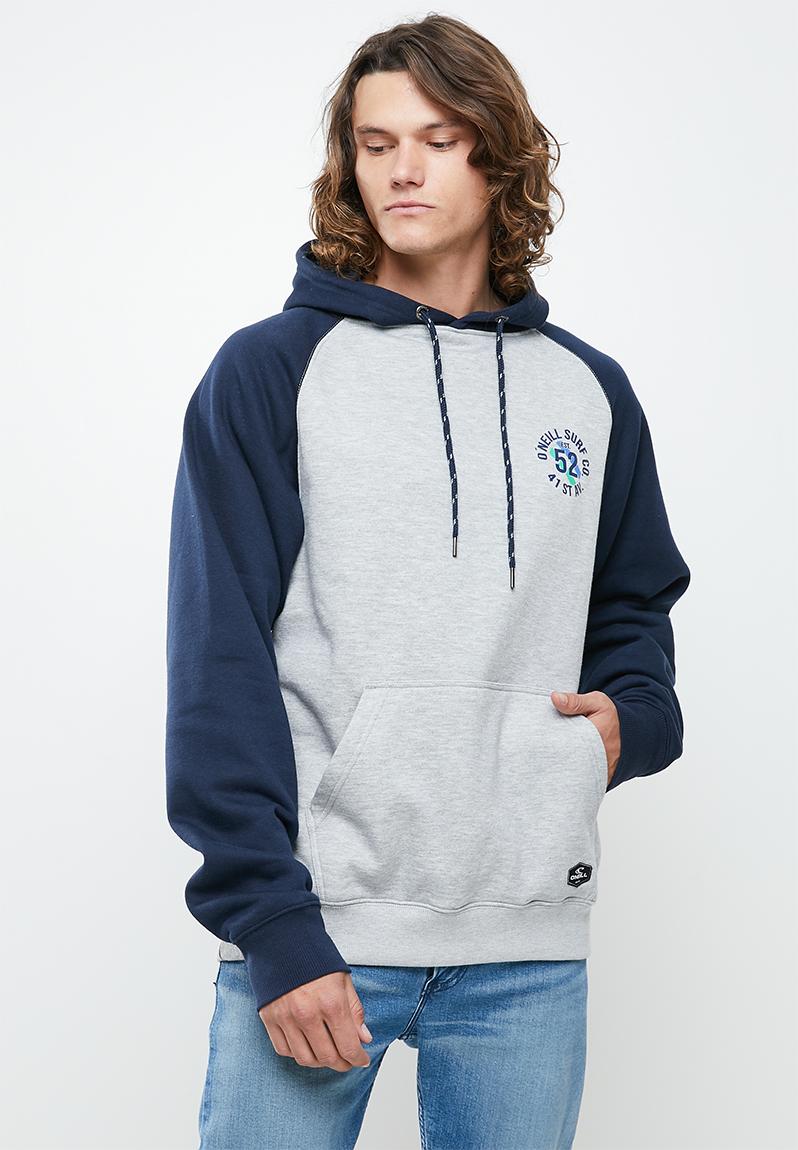 Base camp pullover - heather grey/navy O'Neill Hoodies & Sweats ...