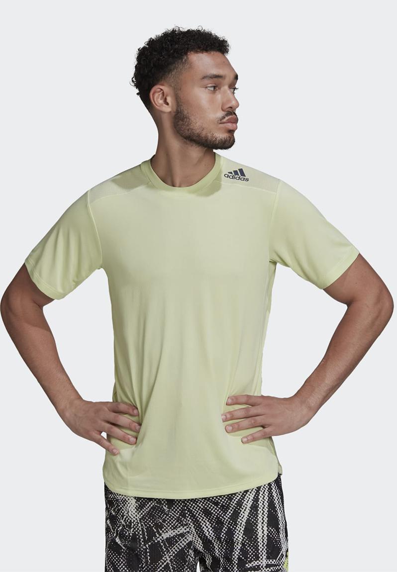 M d4t hr tee - almost lime adidas Performance T-Shirts | Superbalist.com