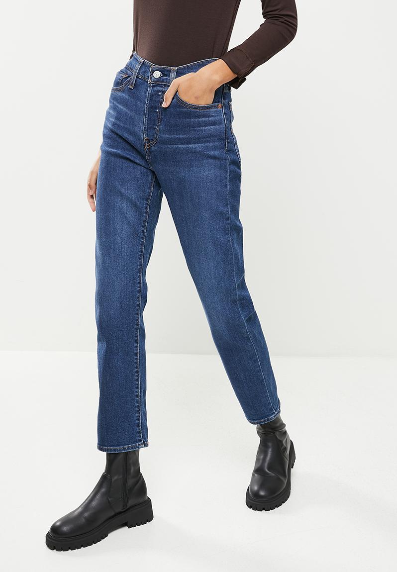 Wedgie straight forget me not forever - dark blue Levi’s® Jeans ...