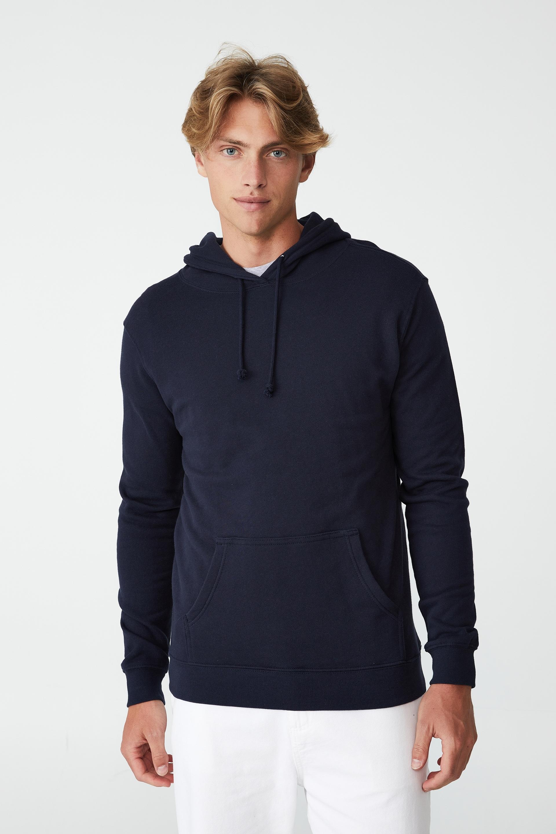 Essential fleece pullover - true navy Cotton On Hoodies & Sweats ...