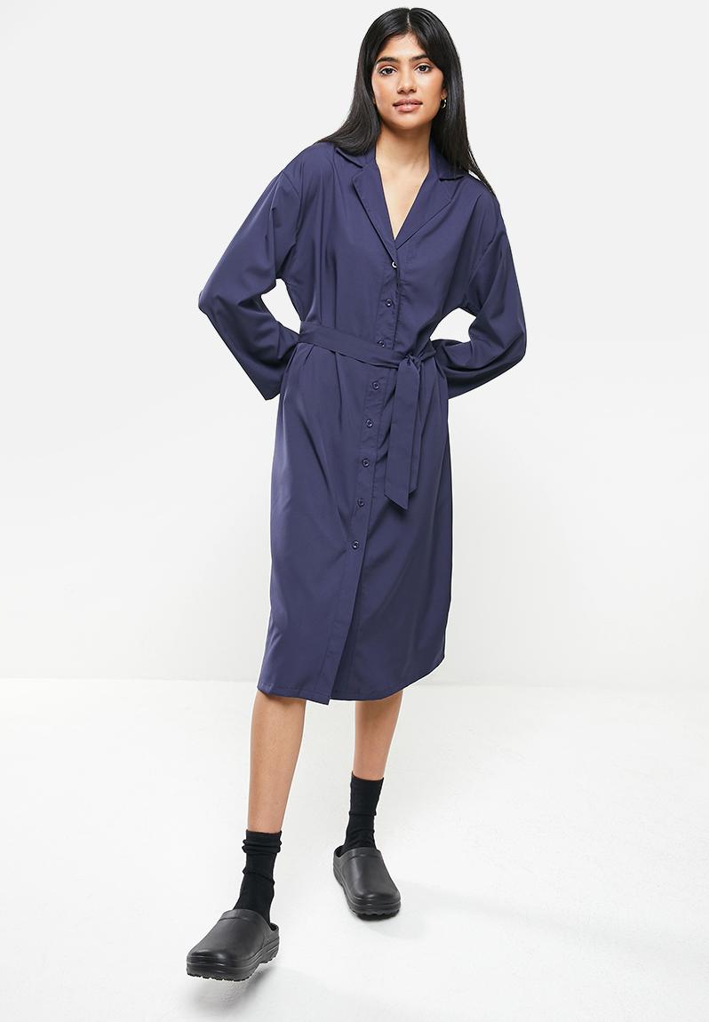 Belted shirt dress1 - navy dailyfriday Casual | Superbalist.com