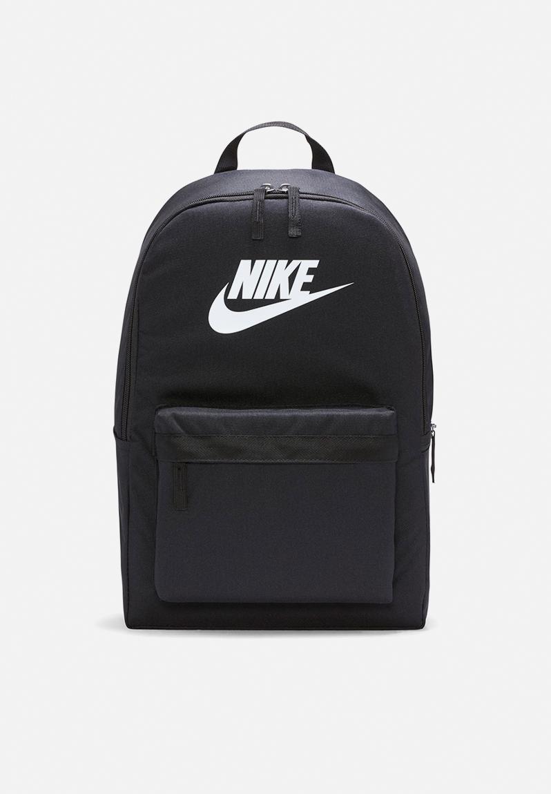 Nike Heritage Backpack - Black/White Nike Bags & Wallets | Superbalist.com