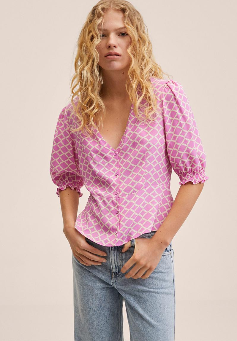 Blouse beady - pink MANGO Blouses | Superbalist.com