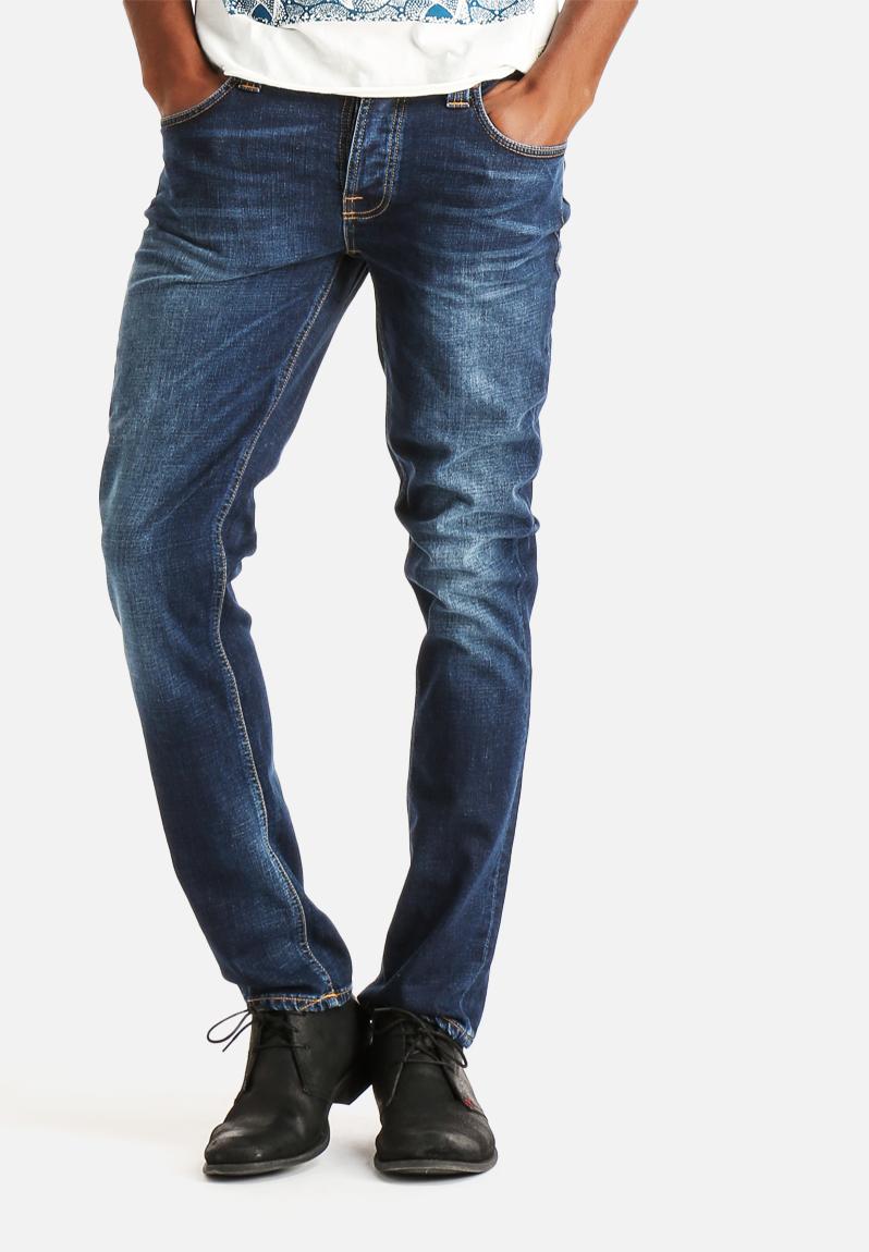 Grim Tim - Crosshatch Worn In NUDIE Jeans | Superbalist.com