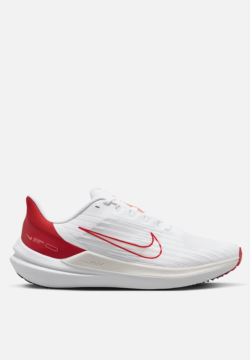 Nike air winflo 9 - dd8686-102 - white/university red-photon dust Nike ...