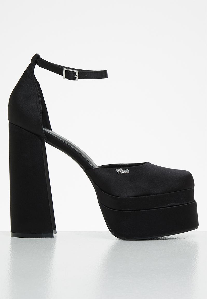 Vixen platform heel - black Plum Heels | Superbalist.com