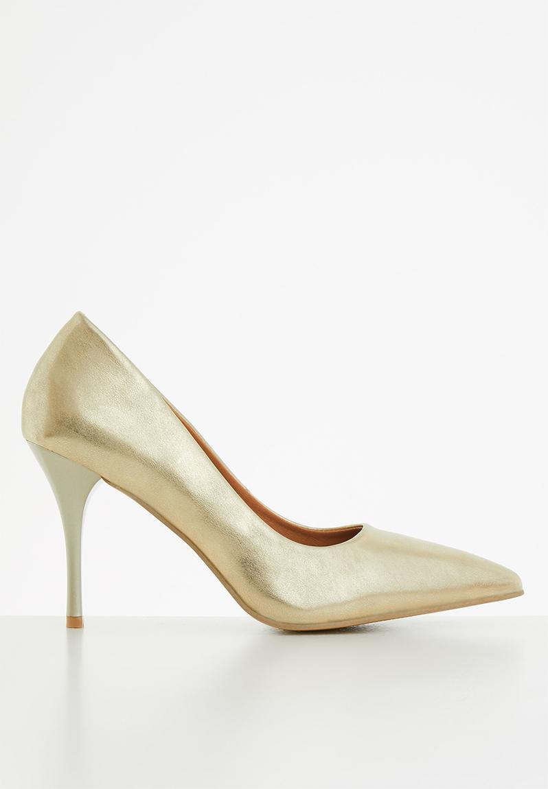 Classic court stiletto -gold Superbalist Heels | Superbalist.com