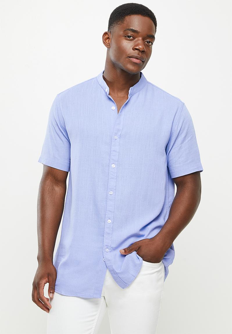 Anglo shirt - light blue Brave Soul Shirts | Superbalist.com