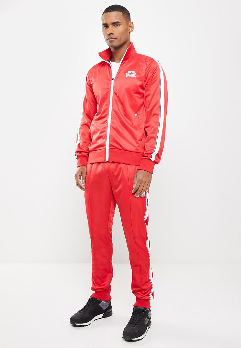 Angels tracksuit - red/white Lonsdale Hoodies, Sweats & Jackets ...
