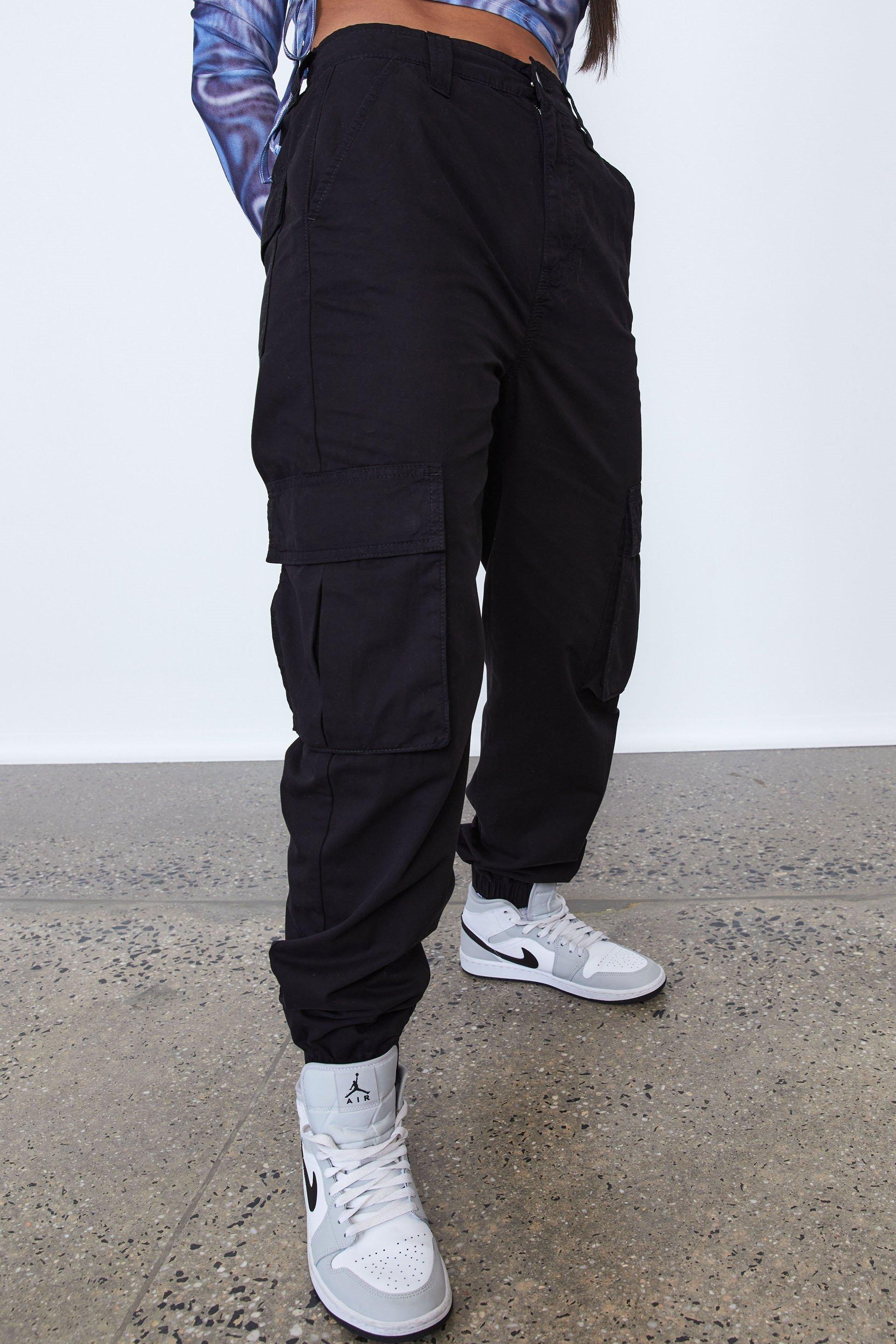 Cuffed cargo pant - black Factorie Trousers | Superbalist.com