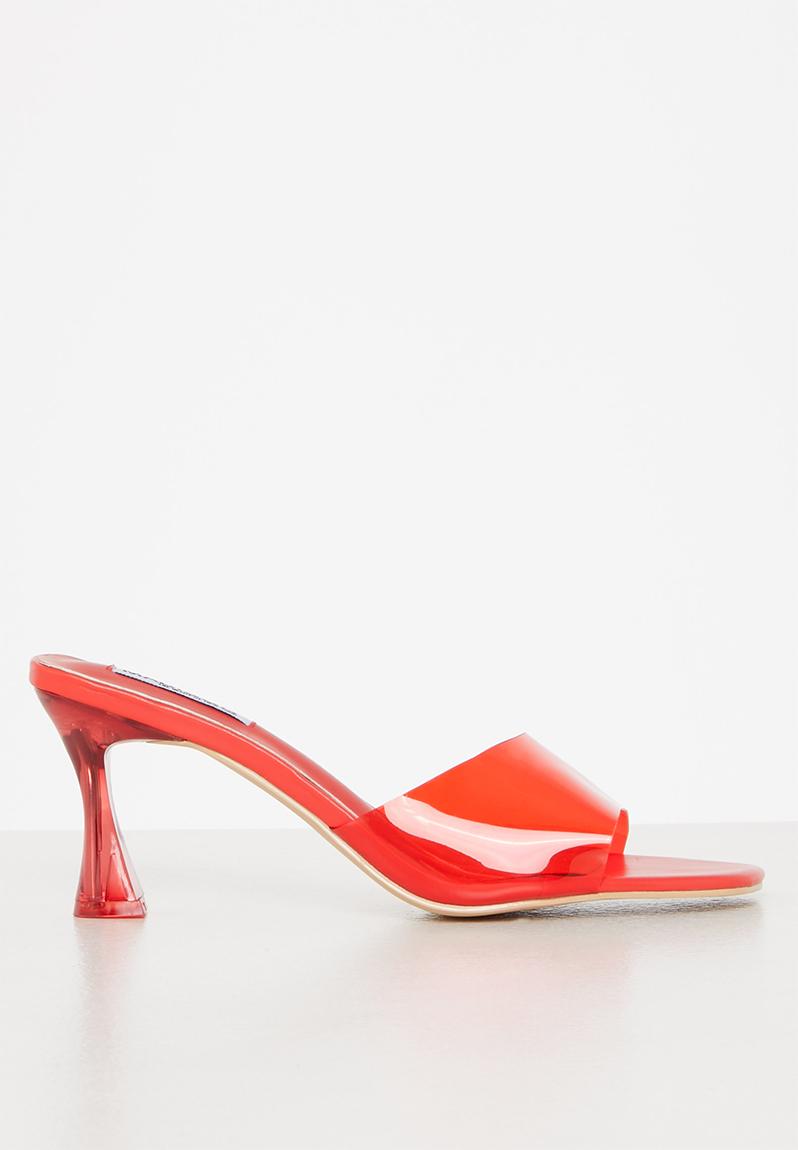 Baylin mule stiletto heel - red mono Madison® Heels | Superbalist.com