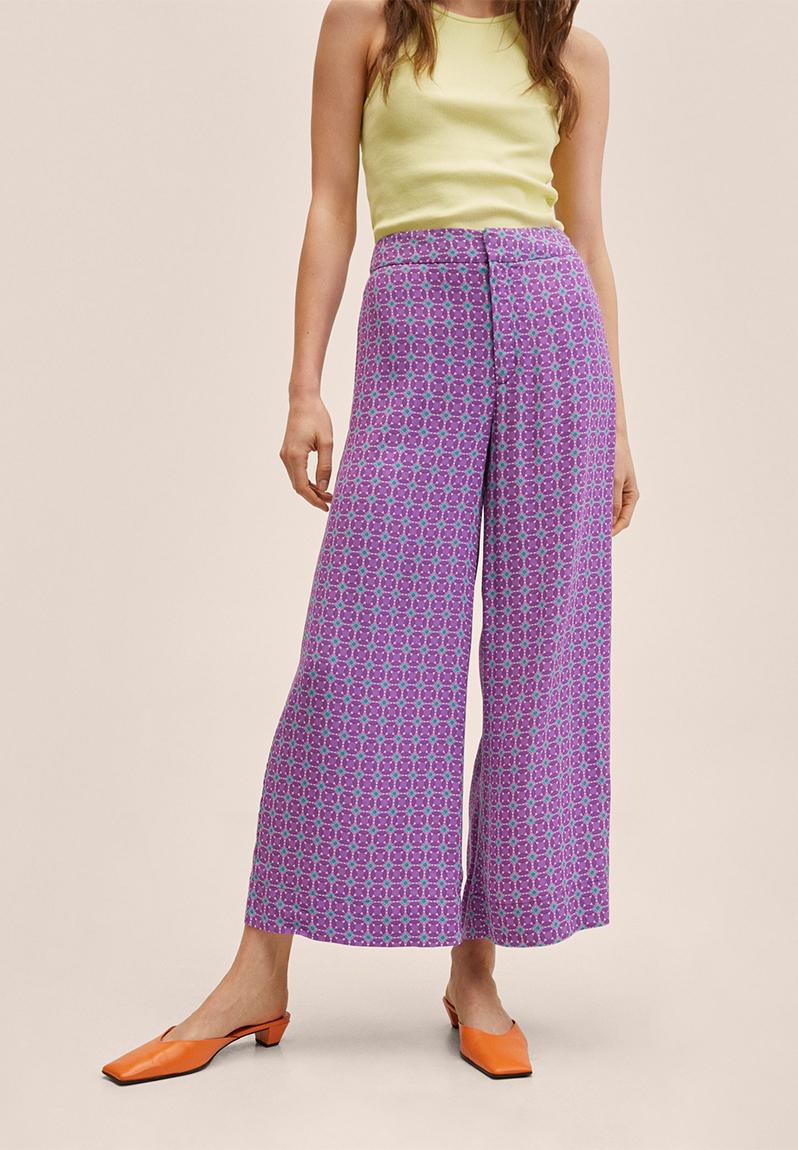Trousers jaipur - light pastel purple MANGO Trousers | Superbalist.com