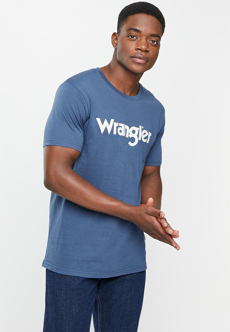 Kabel tee - navy & white Wrangler T-Shirts & Vests | Superbalist.com