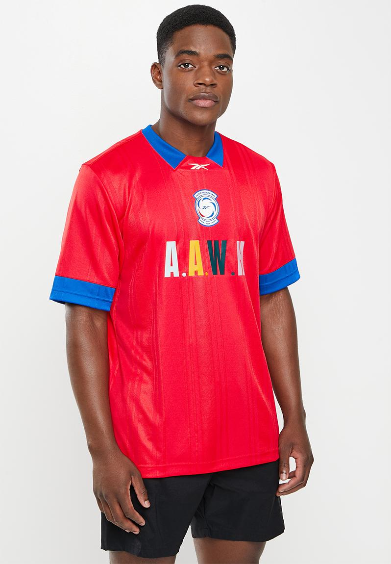 Reebok soccer tee - vector red