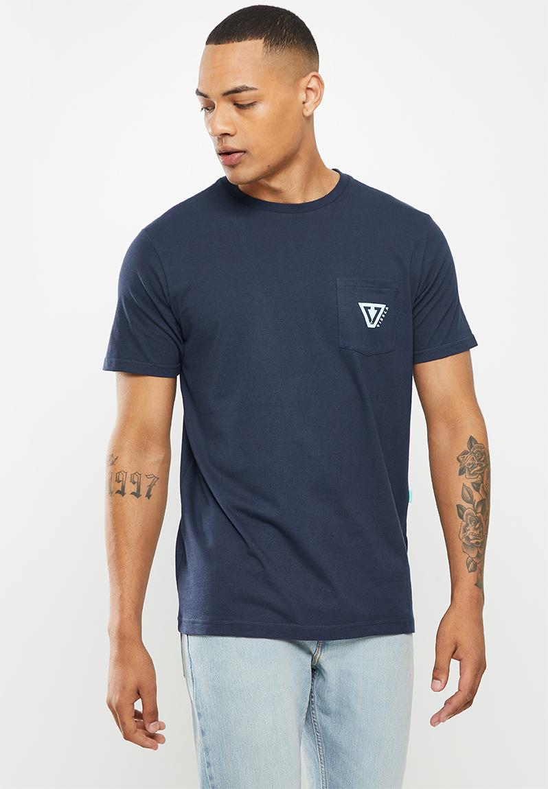 Established premium pkt tee - navy marin Vissla T-Shirts & Vests ...