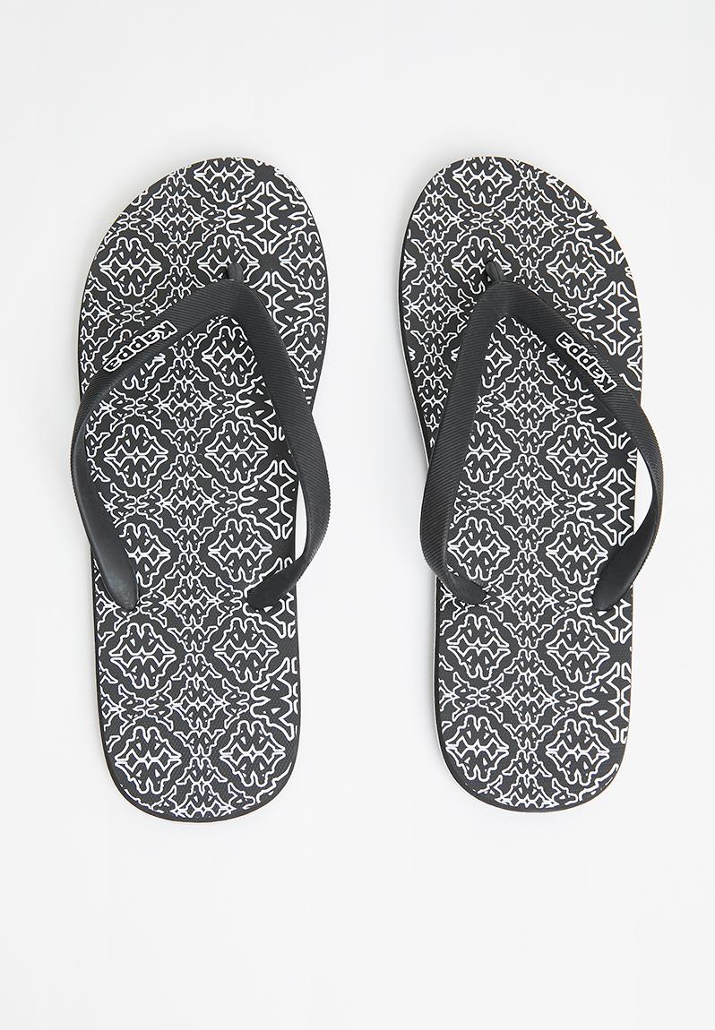 Logo belkem - black/white KAPPA Sandals & Flip Flops | Superbalist.com