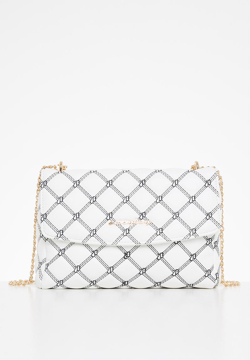 Sb embroidered crossbody - white SISSY BOY Bags & Purses | Superbalist.com