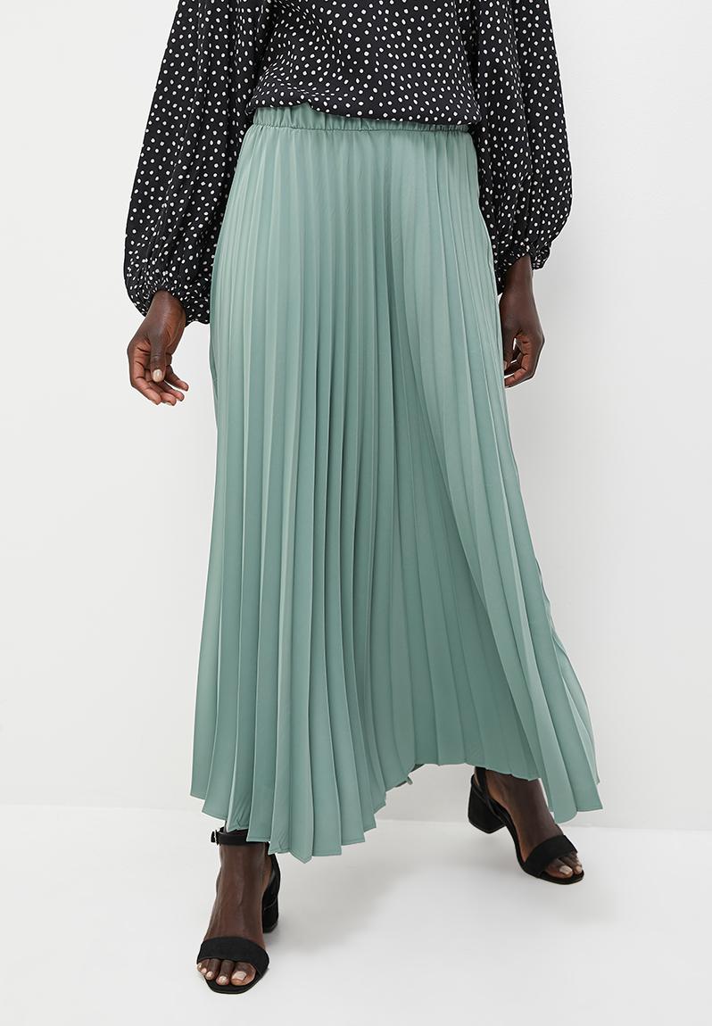 Soft woven pleated maxi skirt - soft fatigue edit Skirts | Superbalist.com