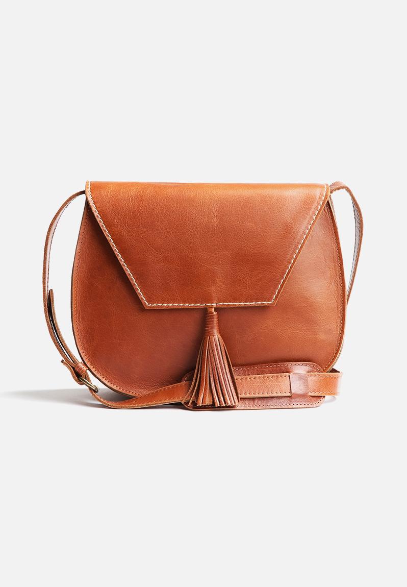 Nesbit Saddle Bag- Cognac Hennesay FSP Collection Bags & Purses ...