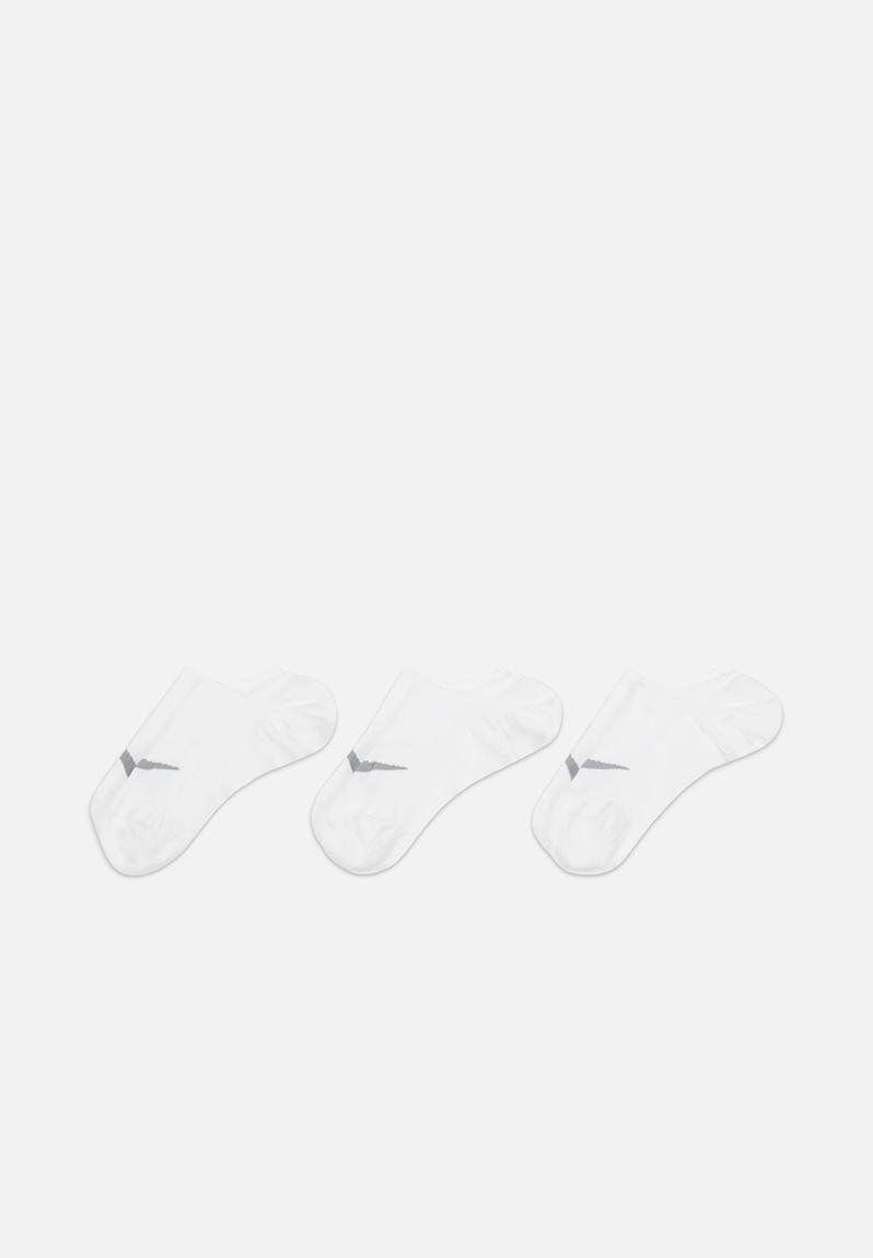 Nike everyday plus lightweight - white/wolf grey Nike Stockings & Socks ...