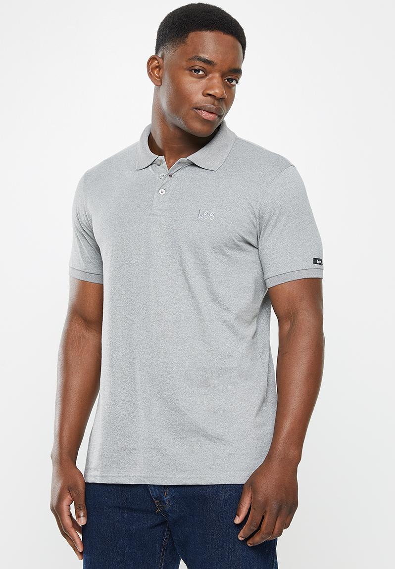 Jaspe polo - grey jaspe Lee T-Shirts & Vests | Superbalist.com