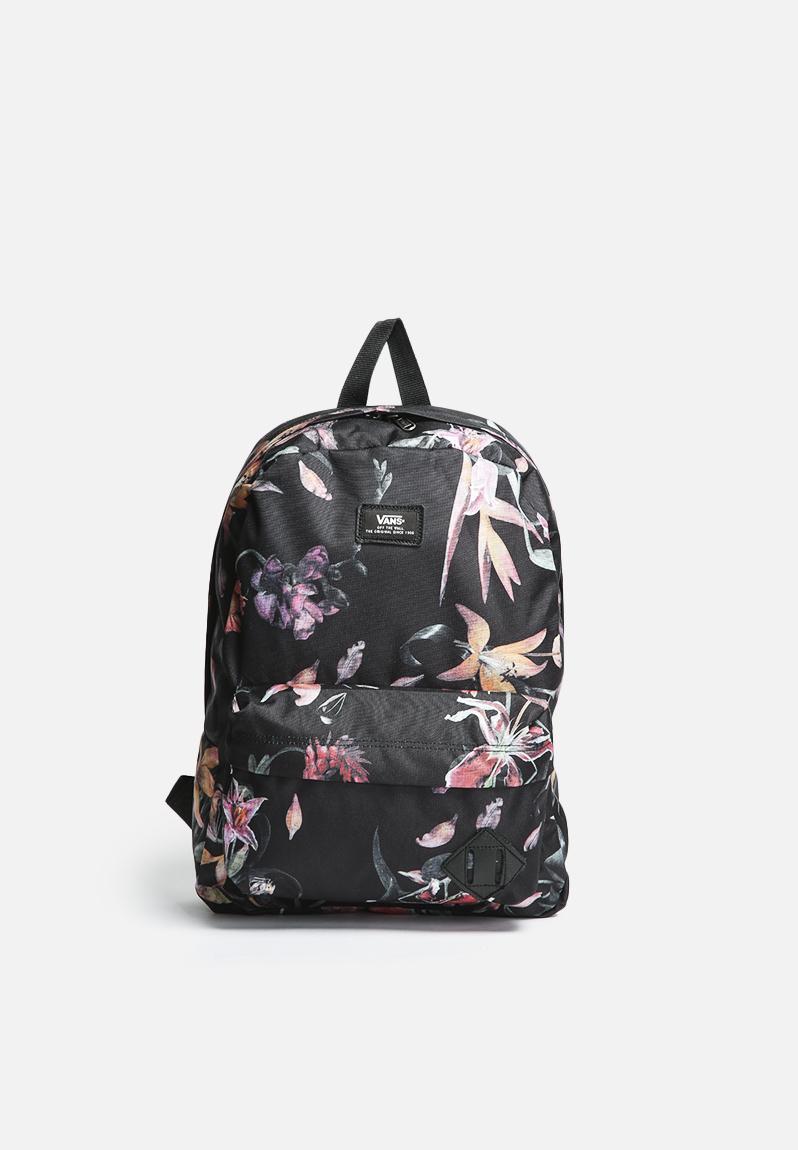 vans school bags floral