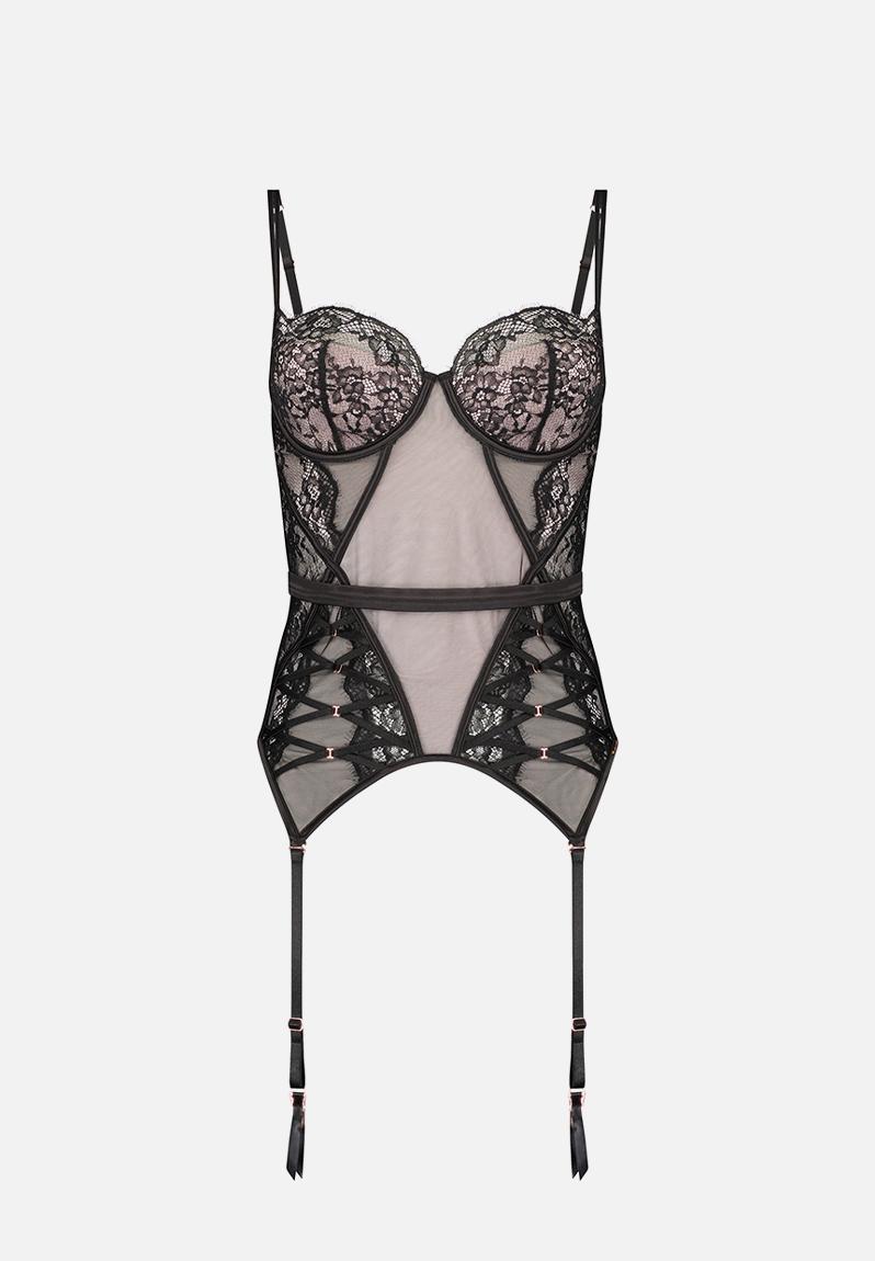 Margaret bustier - caviar Hunkemoller Bras | Superbalist.com