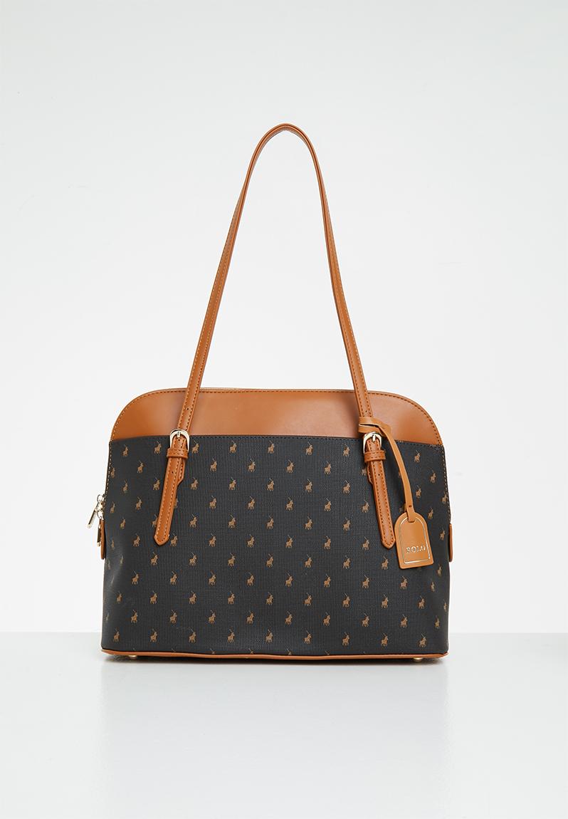 New iconic dome bag brown POLO Bags & Purses