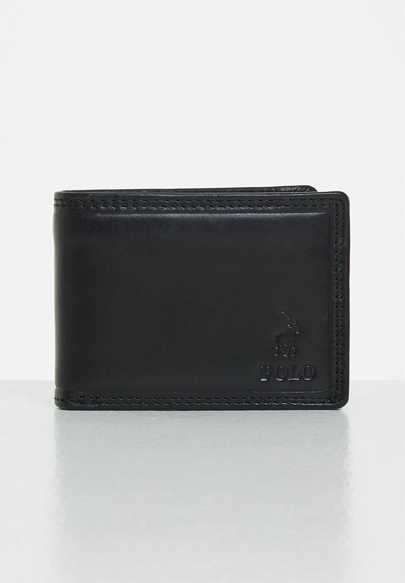 Sml multi card and coin wallet - black POLO Bags & Wallets ...