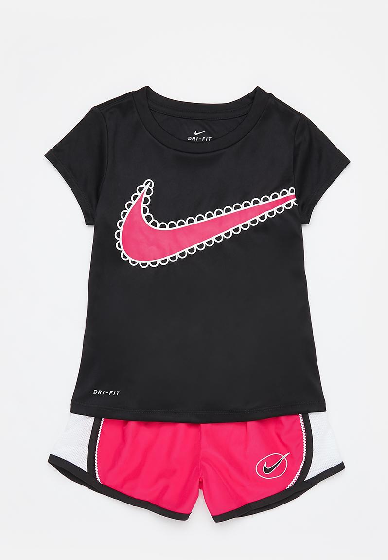 Nkg icon clash tempo short set - rush pink Nike Sets | Superbalist.com