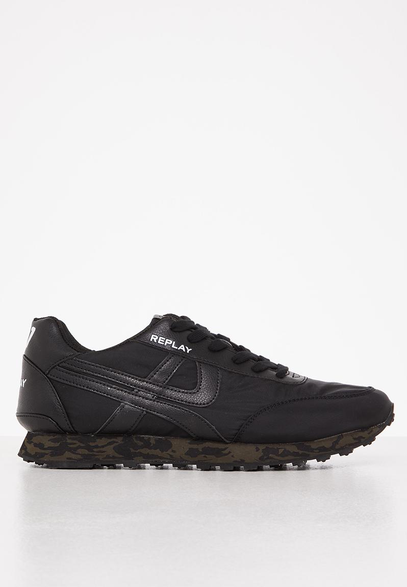 Rude vintage - rs4l0004t - 003 black Replay Sneakers | Superbalist.com