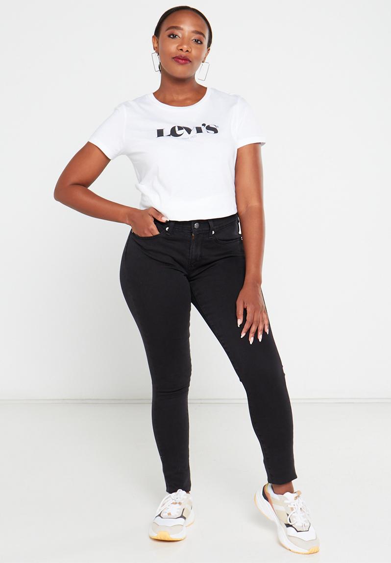 Curvy skinny- black saturation Levi’s® Jeans | Superbalist.com