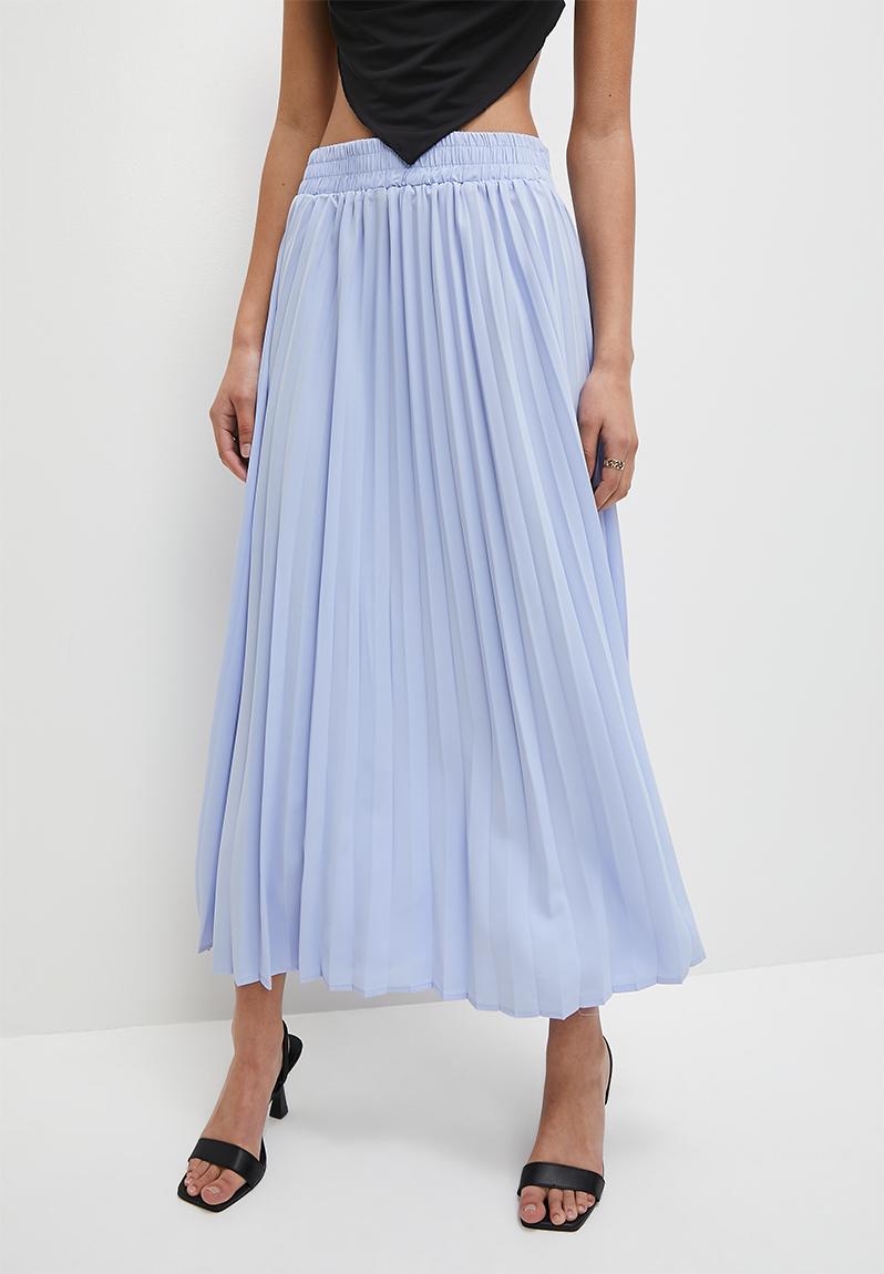 Pleated midi skirt - mineral blue Superbalist Skirts | Superbalist.com