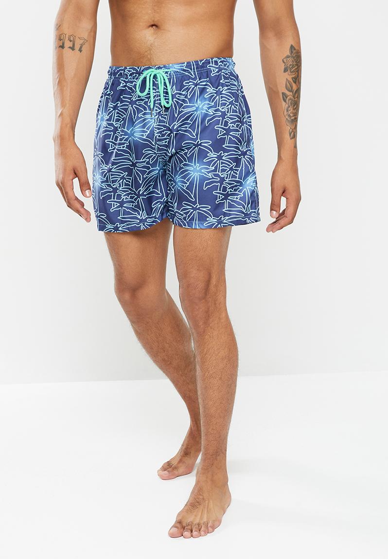 Swim Shorts PALM STRIPE main image 1