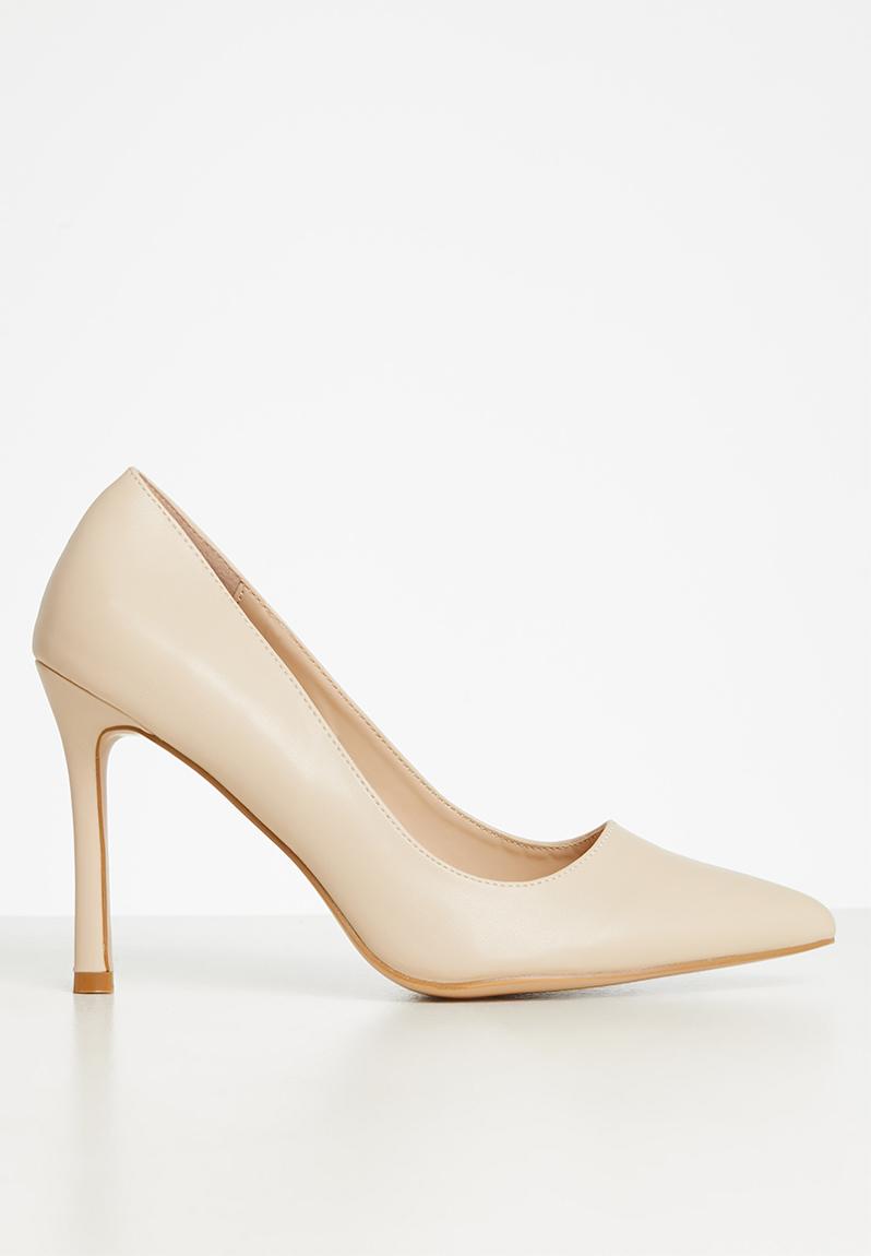 Basic court stilleto - beige edit Heels | Superbalist.com